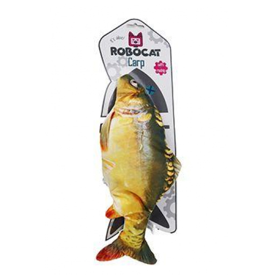 Hračka kočka Robocat Fish kapr madnip, USB 30cm Hračka kočka Robocat Fish kapr madnip, USB 30cm