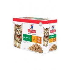 Hill's Fel. SP Kitten Chicken&Turkey kapsička 12x85g