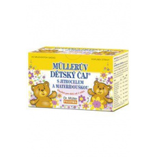 Čaj Mullerov detský s skorocelom a materinou dúškou. 20x1,5g Čaj Mullerov detský s skorocelom a materinou dúškou. 20x1,5g