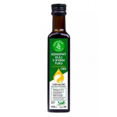 Konopný olej v rybom tuku s CBD 250ml Konopný olej v rybom tuku s CBD 250ml