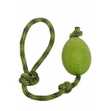 Hračka pes EGG MAXI plávajúca. z TPR zelená Kiwi