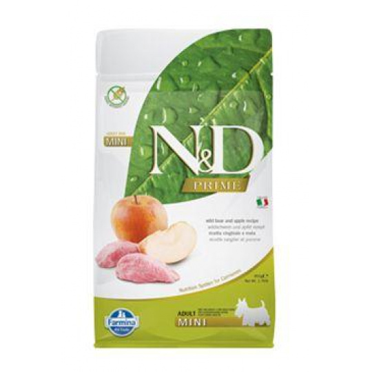 N&D PRIME DOG Adult Mini Boar & Apple 800g