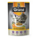 GRAND kaps. deluxe kočka kuřecí se zel.100g