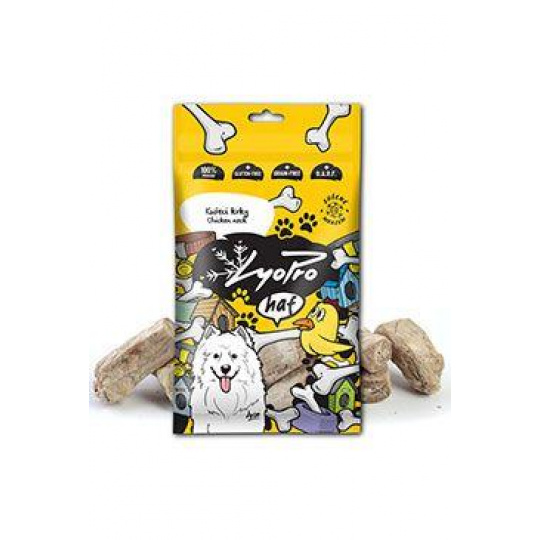 Lyopro Dog pôv. mrazom sušené Kuracie krky 50g