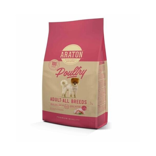 ARATON dog adult hydina 3 kg