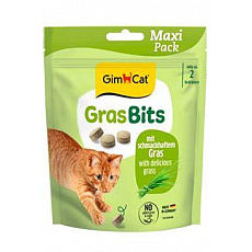 GimCat Gras Bits tablety s mačacou trávou 140g