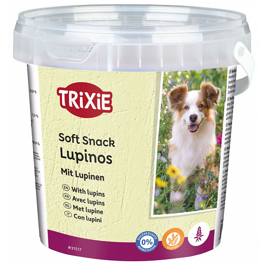 Soft Snack LUPINOS - bezlepkový snack, vedierko 500 g