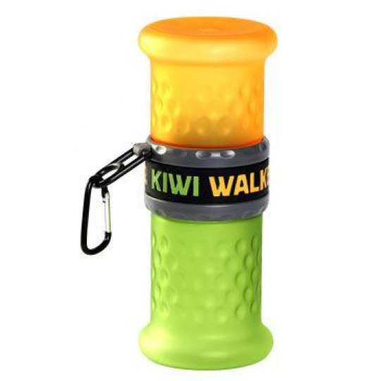 Cestovná fľaša 2v1 oranž.-zelená 750+500ml Kiwi