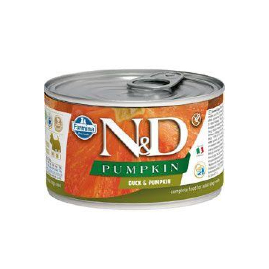 N&D DOG PUMPKIN Adult Duck & Pumpkin Mini 140g