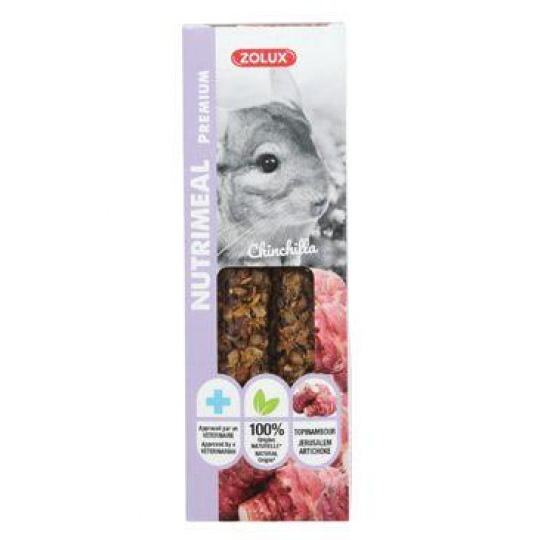 Pochúťka NUTRIMEAL STICK činčila topinambur110gZolux