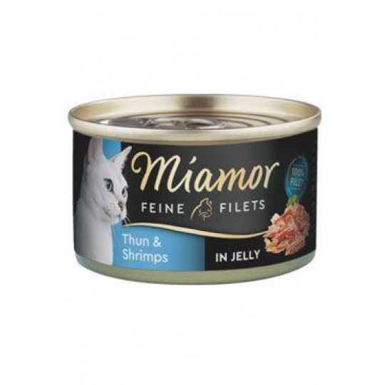 Miamor Cat Filet konzerva tuniak+krevetky v želé 100g Miamor Cat Filet konzerva tuniak+krevetky v želé 100g