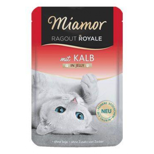 Miamor Cat Ragout kapsička Royale teľacie v želé 100g Miamor Cat Ragout kapsička Royale teľacie v želé 100g