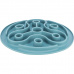 Protihltací tanier Slow feeding TRIANGL, na pomalé kŕmenie, TPE, o 28 cm, modrá