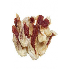 Pochúťka Králičie ucho plnené kačacím mäsom 75g Pochúťka Králičie ucho plnené kačacím mäsom 75g