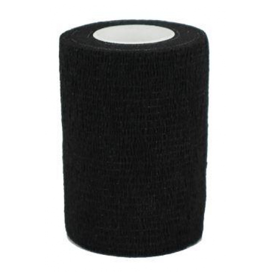 Elastická bandáž. CVET 7,5cmx4,5m čierne 1ks