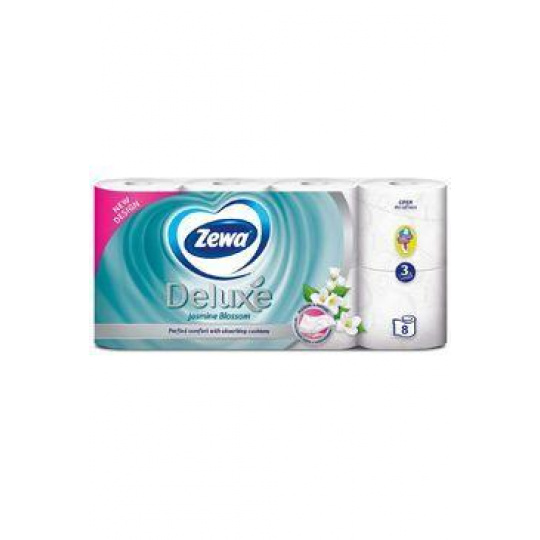 WC toaletný papier Zewa Deluxe Jasmine 3-vrstvový 8ks