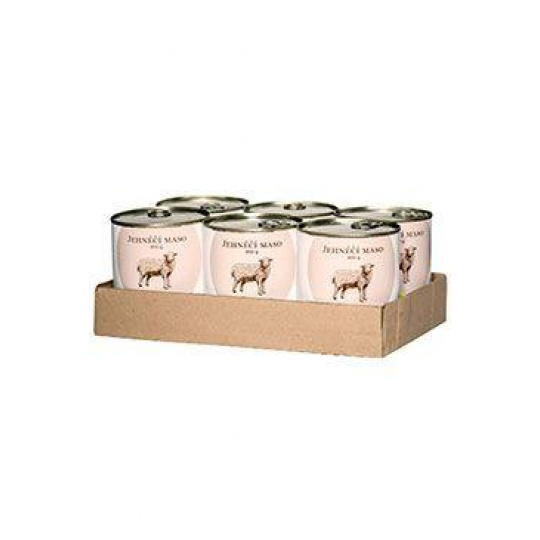 BOHEMIA MASO Jahňacie vo vlastnej šťave SIX PACK 6x800g