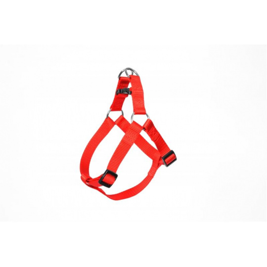 Postroj DUVO+ nylon červený 30-40 cm/ 10 mm Postroj DUVO+ nylon červený 30-40 cm/ 10 mm