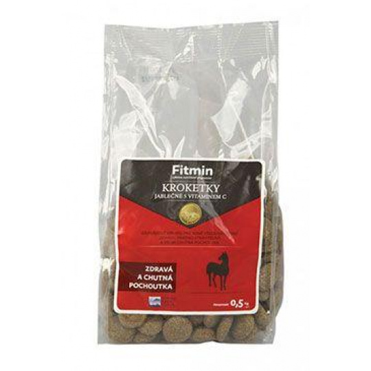 Fitmin horse KROKETKY jablko+ vit.C 500g