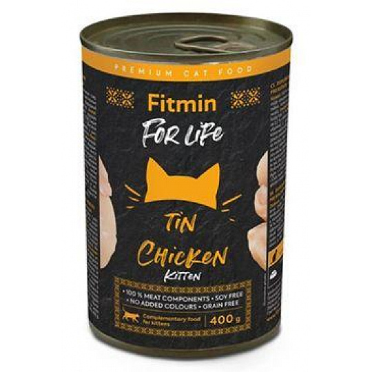 Fitmin FL cat konz. Kitten Hydinové 400g Fitmin FL cat konz. Kitten Hydinové 400g