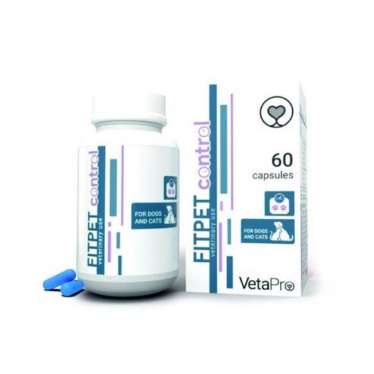 VetaPro Fitpet Control 60 cps. VetaPro Fitpet Control 60 cps.