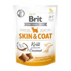 Brit Care Dog Functional Snack Skin&Coat Krill 150g