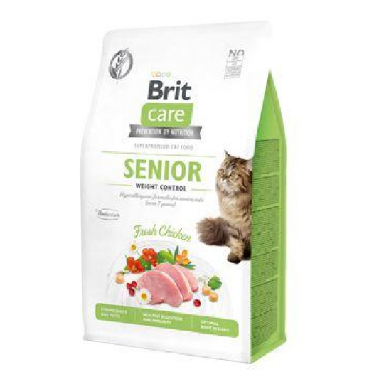 Brit Care Cat GF Senior Weight Control 0,4kg