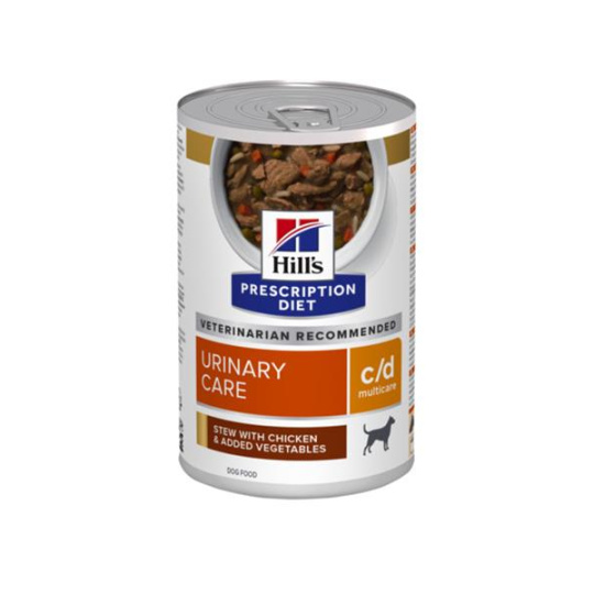 HILLS Diet Canine Stew c/d s Kuracím & Zeleninou konzerva NEW 354 g