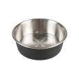 Miska DUVO+ na kŕmenie matná čierna nerez s priemerom 15,8 cm 750 ml