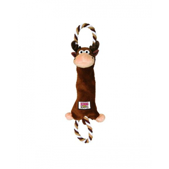 Hračka Kong Dog Knots Preťahovadlo Sob, pískacie, polyester, M/L Hračka Kong Dog Knots Preťahovadlo Sob, pískacie, polyester, M/L