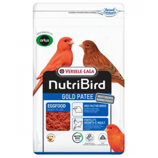 VL Nutribird Treats Gold Patee Red Factor Birds 1kg VL Nutribird Treats Gold Patee Red Factor Birds 1kg