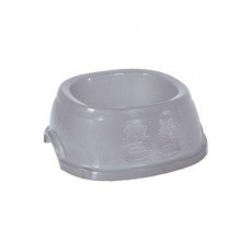 Miska plast protišmyková pes 0,4l sivá Zolux Miska plast protišmyková pes 0,4l sivá Zolux