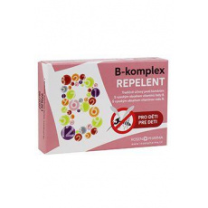 Vitamín B-komplex REPELENT pre deti drg 25 ROSEN Vitamín B-komplex REPELENT pre deti drg 25 ROSEN