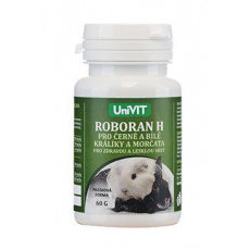 Roboran H pre Čierne a Biele králiky a morčatá 60g