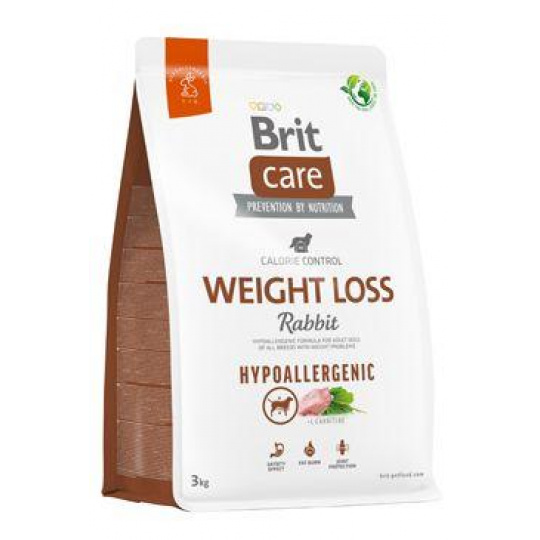 Brit Care Dog Hypoallergenic Weight Loss 3kg Brit Care Dog Hypoallergenic Weight Loss 3kg