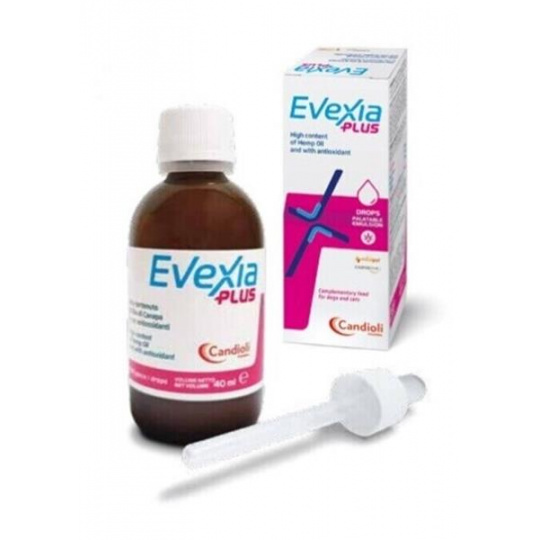 Evexia Plus kvapky pre psy a mačky 40 ml Evexia Plus kvapky pre psy a mačky 40 ml