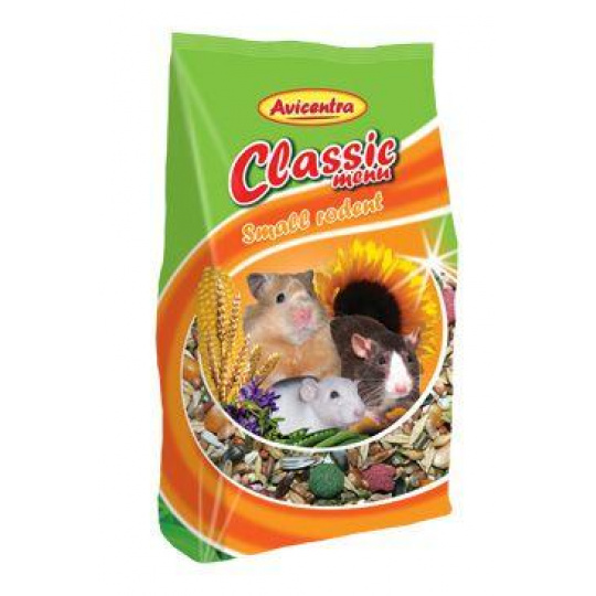 Avicentra Classic menu malý hlodavec 500g