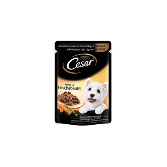 Mars CESAR kapsička dog chutné kuracie s mrkvou 24 x 100 g