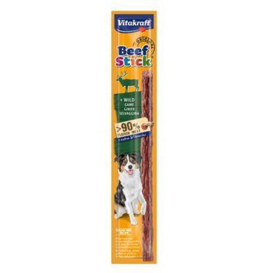 Vitakraft Dog poch. Beef Stick divina 12g