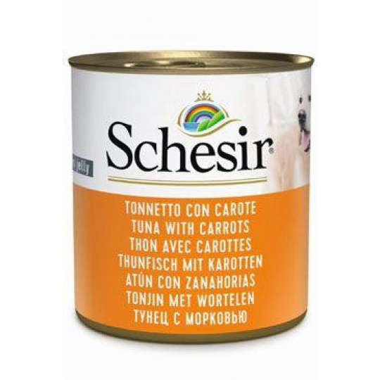Schesir Dog konz. Adult tuniak/mrkva 285g Schesir Dog konz. Adult tuniak/mrkva 285g