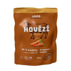 Louie Dog kapsa Hovädzie s mrkvou 300g Louie Dog kapsa Hovädzie s mrkvou 300g