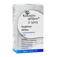 Koloidní stříbro spray s aplikátorem 30ppm 30ml