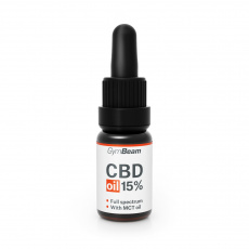 CBD olej 15% 10 ml - GymBeam CBD olej 15% 10 ml - GymBeam
