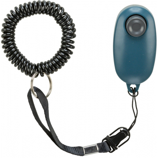 Clicker jemný mechanizmus so zvukom na výcvik, s pútkom Clicker jemný mechanizmus so zvukom na výcvik, s pútkom
