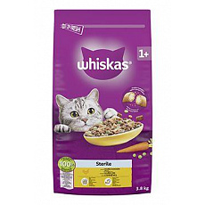 Whiskas Dry Sterile s kuřecím masem 3,8kg Whiskas Dry Sterile s kuřecím masem 3,8kg