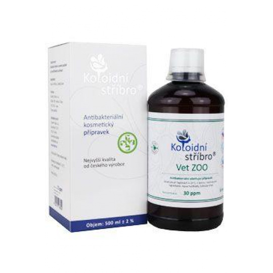 Koloidné striebro koncentrácia 30ppm 500ml