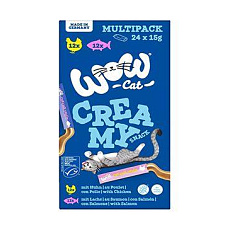 WOW Cat poch. Creamy Snack Multipack 24x15g WOW Cat poch. Creamy Snack Multipack 24x15g