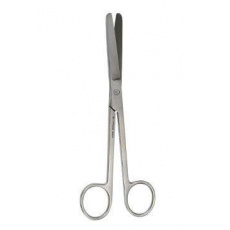 Nůžky chir. rovné TT 140mm Kruuse (standardní kval.) Nůžky chir. rovné TT 140mm Kruuse (standardní kval.)