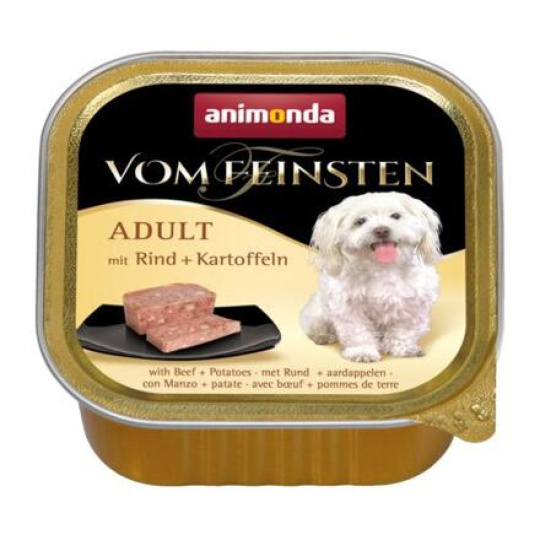 ANIMONDA paštika ADULT - hovězí, brambory pro psy 150g