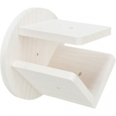 Lezecký prvok 2 - 3 stĺpiky, o 19 × 16 cm, biela